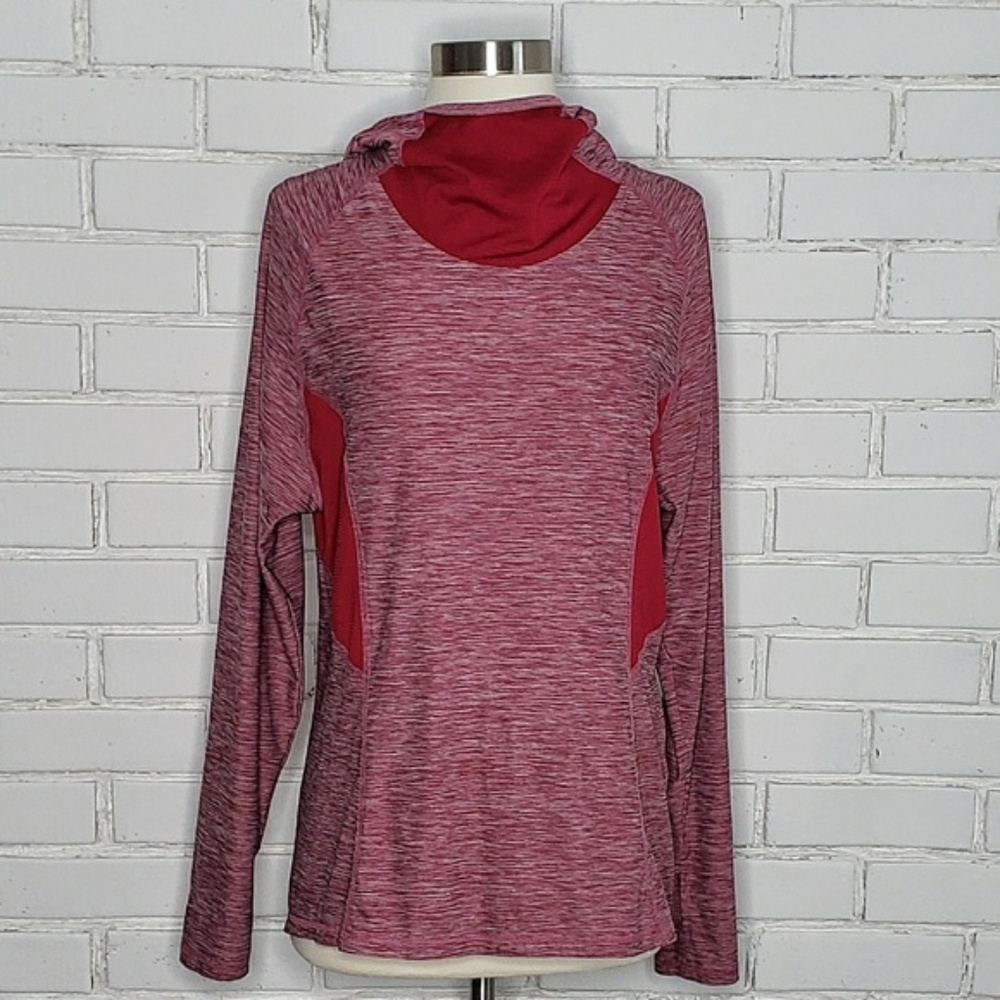 [C9 by Champion] Pink Duo-Dry Cowl Neck Pullover